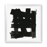 Shop Stacking Together I (Square) Art Print-Abstract, Black, PC, Square, View All-framed painted poster wall decor artwork