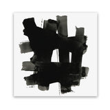 Shop Stacking Together II (Square) Art Print-Abstract, Black, PC, Square, View All-framed painted poster wall decor artwork