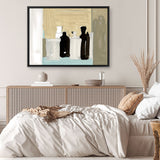 Shop Antique Clay Urns I Canvas Art Print-Abstract, Brown, Horizontal, PC, Rectangle, View All-framed wall decor artwork