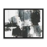 Shop Rave Review I Canvas Art Print-Abstract, Black, Horizontal, PC, Rectangle, View All-framed wall decor artwork