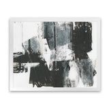 Shop Rave Review I Art Print-Abstract, Black, Horizontal, PC, Rectangle, View All-framed painted poster wall decor artwork