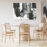 Shop Rave Review II Canvas Art Print-Abstract, Black, Horizontal, PC, Rectangle, View All-framed wall decor artwork