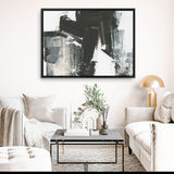 Shop Rave Review III Canvas Art Print-Abstract, Black, Horizontal, PC, Rectangle, View All-framed wall decor artwork