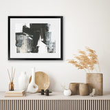 Shop Rave Review III Art Print-Abstract, Black, Horizontal, PC, Rectangle, View All-framed painted poster wall decor artwork