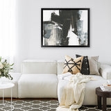 Shop Rave Review III Art Print-Abstract, Black, Horizontal, PC, Rectangle, View All-framed painted poster wall decor artwork