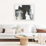 Shop Rave Review III Art Print-Abstract, Black, Horizontal, PC, Rectangle, View All-framed painted poster wall decor artwork