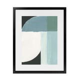 Shop Curved Stream II Art Print-Abstract, Blue, PC, Portrait, Rectangle, View All-framed painted poster wall decor artwork