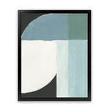 Shop Curved Stream II Art Print-Abstract, Blue, PC, Portrait, Rectangle, View All-framed painted poster wall decor artwork