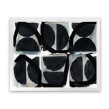 Shop Dancing Block Art Print-Abstract, Black, Horizontal, PC, Rectangle, View All-framed painted poster wall decor artwork