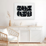 Shop Dancing Block Art Print-Abstract, Black, Horizontal, PC, Rectangle, View All-framed painted poster wall decor artwork