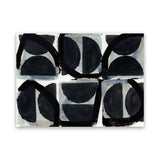 Shop Dancing Block Canvas Art Print-Abstract, Black, Horizontal, PC, Rectangle, View All-framed wall decor artwork