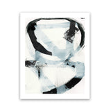 Shop Noir Shapes II Art Print-Abstract, Black, PC, Portrait, Rectangle, View All, White-framed painted poster wall decor artwork