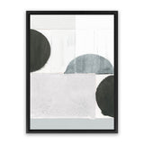 Shop Shape Parade III Canvas Art Print-Abstract, Neutrals, PC, Portrait, Rectangle, View All-framed wall decor artwork