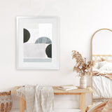 Shop Shape Parade III Art Print-Abstract, Neutrals, PC, Portrait, Rectangle, View All-framed painted poster wall decor artwork