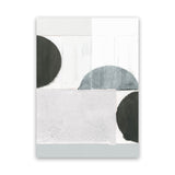 Shop Shape Parade III Canvas Art Print-Abstract, Neutrals, PC, Portrait, Rectangle, View All-framed wall decor artwork