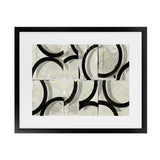Shop Space Time I Art Print-Abstract, Black, Horizontal, PC, Rectangle, View All-framed painted poster wall decor artwork