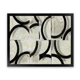 Shop Space Time I Art Print-Abstract, Black, Horizontal, PC, Rectangle, View All-framed painted poster wall decor artwork