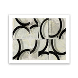 Shop Space Time I Art Print-Abstract, Black, Horizontal, PC, Rectangle, View All-framed painted poster wall decor artwork