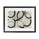 Shop Space Time II Art Print-Abstract, Black, Horizontal, Neutrals, PC, Rectangle, View All-framed painted poster wall decor artwork