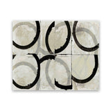 Shop Space Time II Art Print-Abstract, Black, Horizontal, Neutrals, PC, Rectangle, View All-framed painted poster wall decor artwork