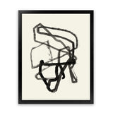 Shop Conte I Art Print-Abstract, Black, PC, Portrait, Rectangle, View All-framed painted poster wall decor artwork