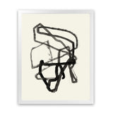 Shop Conte I Art Print-Abstract, Black, PC, Portrait, Rectangle, View All-framed painted poster wall decor artwork