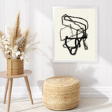 Shop Conte I Art Print-Abstract, Black, PC, Portrait, Rectangle, View All-framed painted poster wall decor artwork