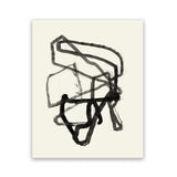 Shop Conte I Art Print-Abstract, Black, PC, Portrait, Rectangle, View All-framed painted poster wall decor artwork