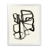 Shop Conte II Art Print-Abstract, Black, PC, Portrait, Rectangle, View All-framed painted poster wall decor artwork