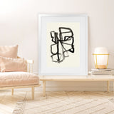 Shop Conte II Art Print-Abstract, Black, PC, Portrait, Rectangle, View All-framed painted poster wall decor artwork