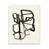 Shop Conte II Art Print-Abstract, Black, PC, Portrait, Rectangle, View All-framed painted poster wall decor artwork