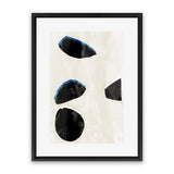 Shop Neutral Black And White I Canvas Art Print-Abstract, Black, Neutrals, PC, Portrait, Rectangle, View All-framed wall decor artwork