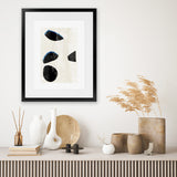 Shop Neutral Black And White I Art Print-Abstract, Black, Neutrals, PC, Portrait, Rectangle, View All-framed painted poster wall decor artwork