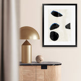 Shop Neutral Black And White I Art Print-Abstract, Black, Neutrals, PC, Portrait, Rectangle, View All-framed painted poster wall decor artwork