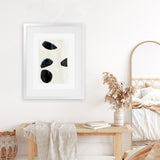 Shop Neutral Black And White I Art Print-Abstract, Black, Neutrals, PC, Portrait, Rectangle, View All-framed painted poster wall decor artwork