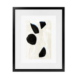 Shop Neutral Black And White II Art Print-Abstract, Black, Neutrals, PC, Portrait, Rectangle, View All-framed painted poster wall decor artwork