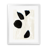 Shop Neutral Black And White II Art Print-Abstract, Black, Neutrals, PC, Portrait, Rectangle, View All-framed painted poster wall decor artwork