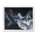 Shop Elemental I Art Print-Abstract, Black, Blue, Horizontal, Landscape, Rectangle, View All-framed painted poster wall decor artwork