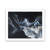 Shop Elemental I Art Print-Abstract, Black, Blue, Horizontal, Landscape, Rectangle, View All-framed painted poster wall decor artwork