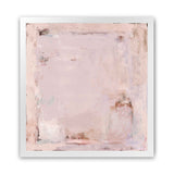 Shop Lull (Square) Art Print-Abstract, Neutrals, Pink, Square, View All-framed painted poster wall decor artwork