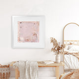 Shop Lull (Square) Art Print-Abstract, Neutrals, Pink, Square, View All-framed painted poster wall decor artwork
