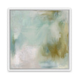 Shop Beach Comber (Square) Canvas Art Print-Abstract, Blue, Green, Square, View All-framed wall decor artwork