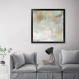 Shop Kindred (Square) Art Print-Abstract, Green, Grey, Square, View All-framed painted poster wall decor artwork