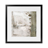 Shop The Boardwalk (Square) Art Print-Abstract, Green, Neutrals, Square, View All-framed painted poster wall decor artwork