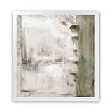 Shop The Boardwalk (Square) Art Print-Abstract, Green, Neutrals, Square, View All-framed painted poster wall decor artwork