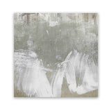 Shop Hideaway Beach (Square) Art Print-Abstract, Green, Grey, Square, View All-framed painted poster wall decor artwork