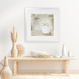 Shop Sweet Blooms (Square) Art Print-Abstract, Florals, Green, Grey, Neutrals, Square, View All-framed painted poster wall decor artwork