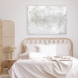 Shop Ocean Breath Canvas Art Print-Abstract, Horizontal, Landscape, Neutrals, Rectangle, View All-framed wall decor artwork