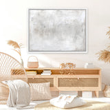Shop Ocean Breath Canvas Art Print-Abstract, Horizontal, Landscape, Neutrals, Rectangle, View All-framed wall decor artwork