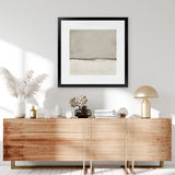 Shop Morning Haze (Square) Art Print-Abstract, Grey, Neutrals, Square, View All-framed painted poster wall decor artwork
